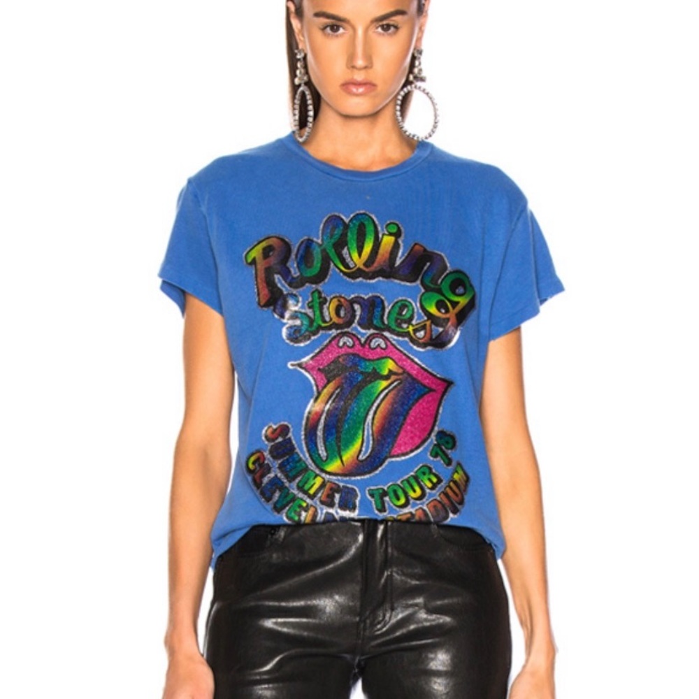 MADEWORN ROLLING STONES TEE